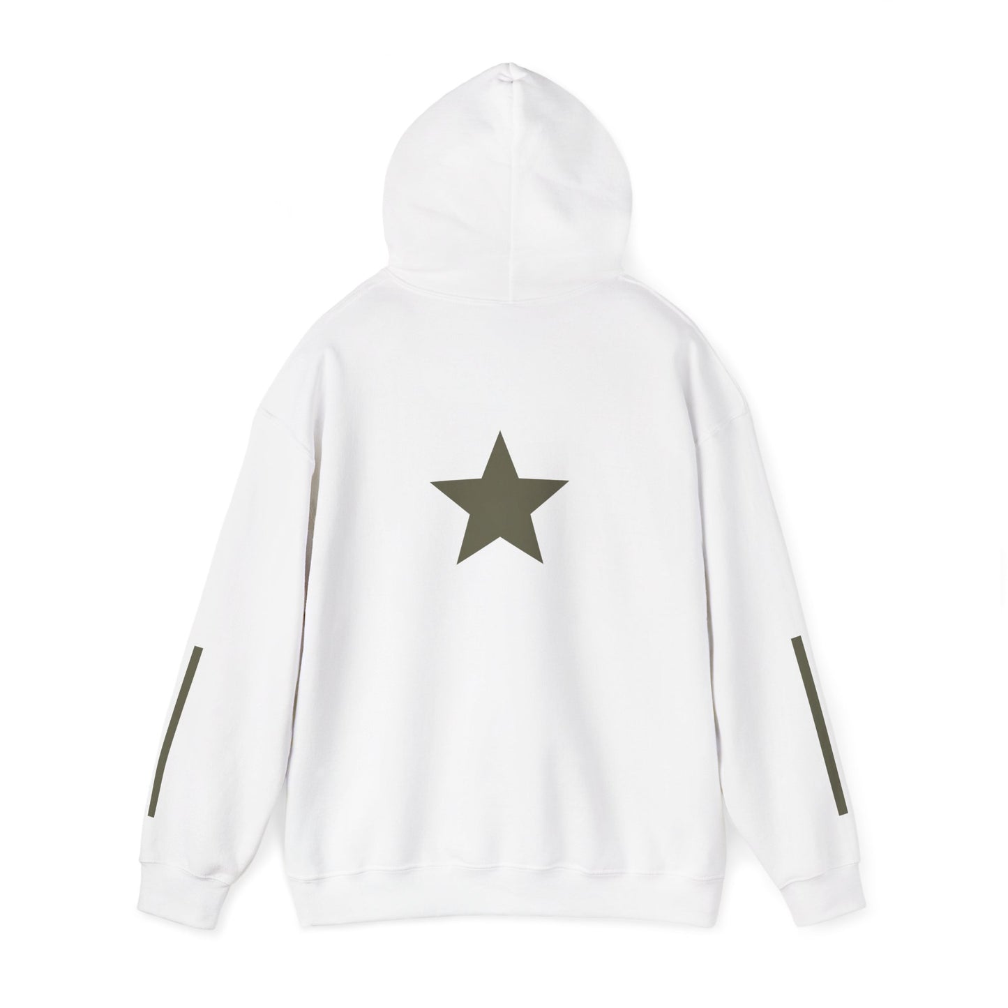 Motivational Hooded Sweatshirt with Star Design | Perfect for Everyday Wear, Gifts, and Cozy Days, Rise N' Shine, Unisex Hoodie