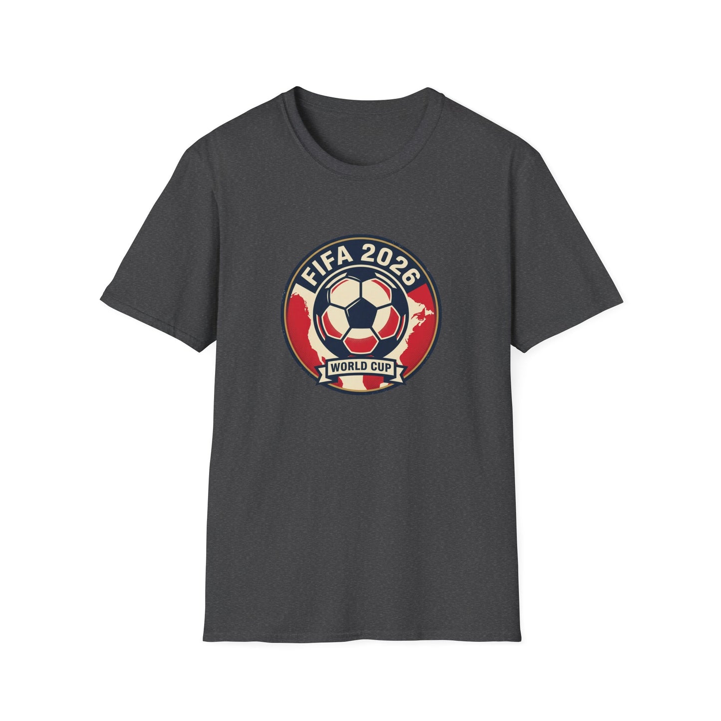 FIFA 2026 Soccer World Cup T-Shirt — Retro Football Fan Tee