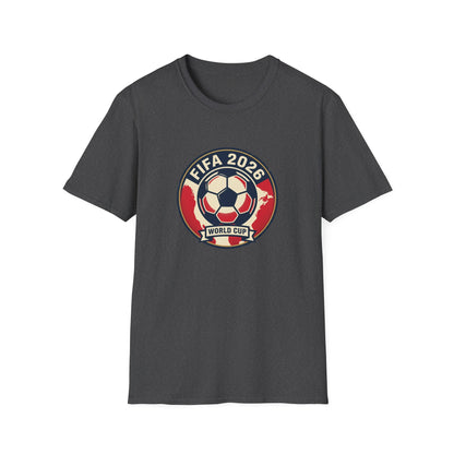 FIFA 2026 Soccer World Cup T-Shirt — Retro Football Fan Tee