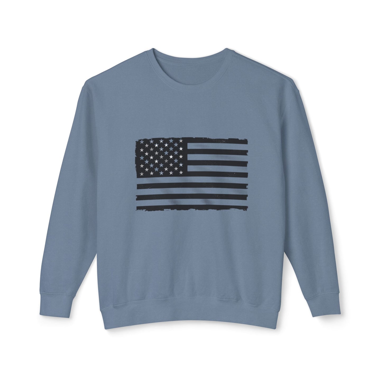 Vintage Distressed American Flag Sweatshirt