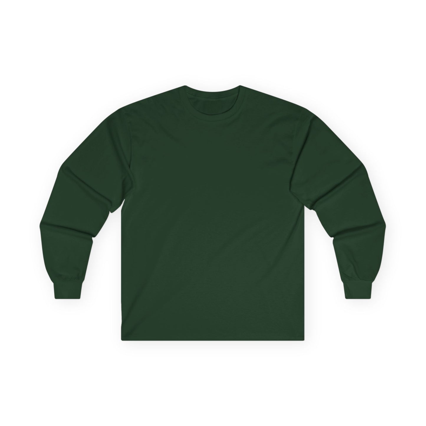 Long Sleeve Tee — "Breathe, Believe and Trust Yourself" Inspirational Back Text