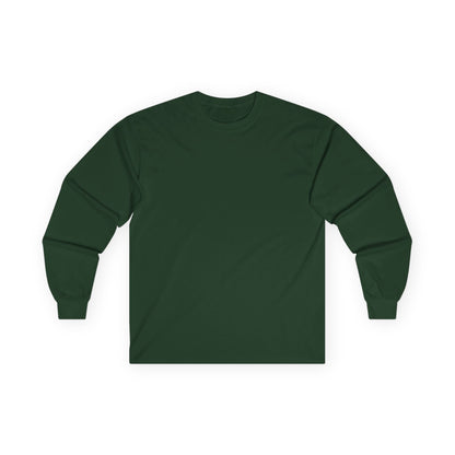 Long Sleeve Tee — "Breathe, Believe and Trust Yourself" Inspirational Back Text