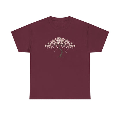 Cherry Blossom Tree T-Shirt — Minimal Floral Spring Tee