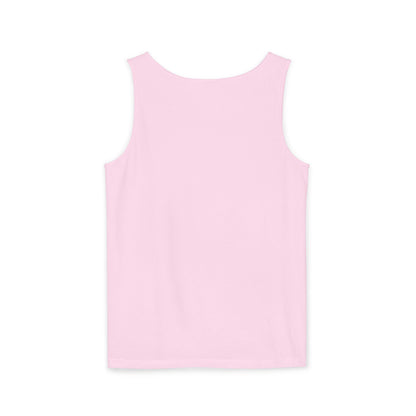 Flamingo Beach Tank Top — Tropical Palm Vacation Graphic Tank