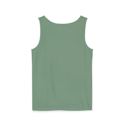 Flamingo Beach Tank Top — Tropical Palm Vacation Graphic Tank