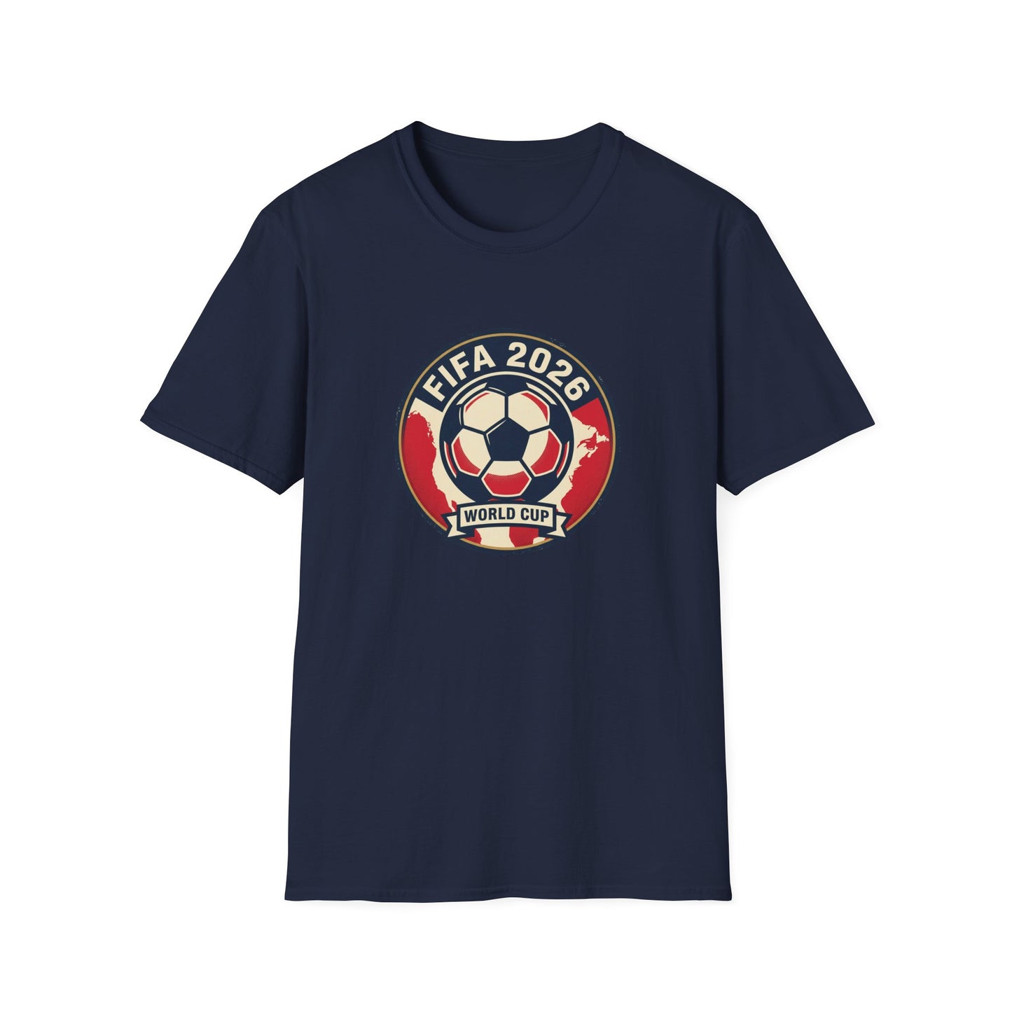 FIFA 2026 Soccer World Cup T-Shirt — Retro Football Fan Tee