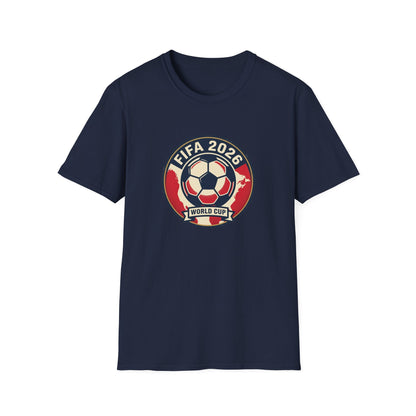 FIFA 2026 Soccer World Cup T-Shirt — Retro Football Fan Tee