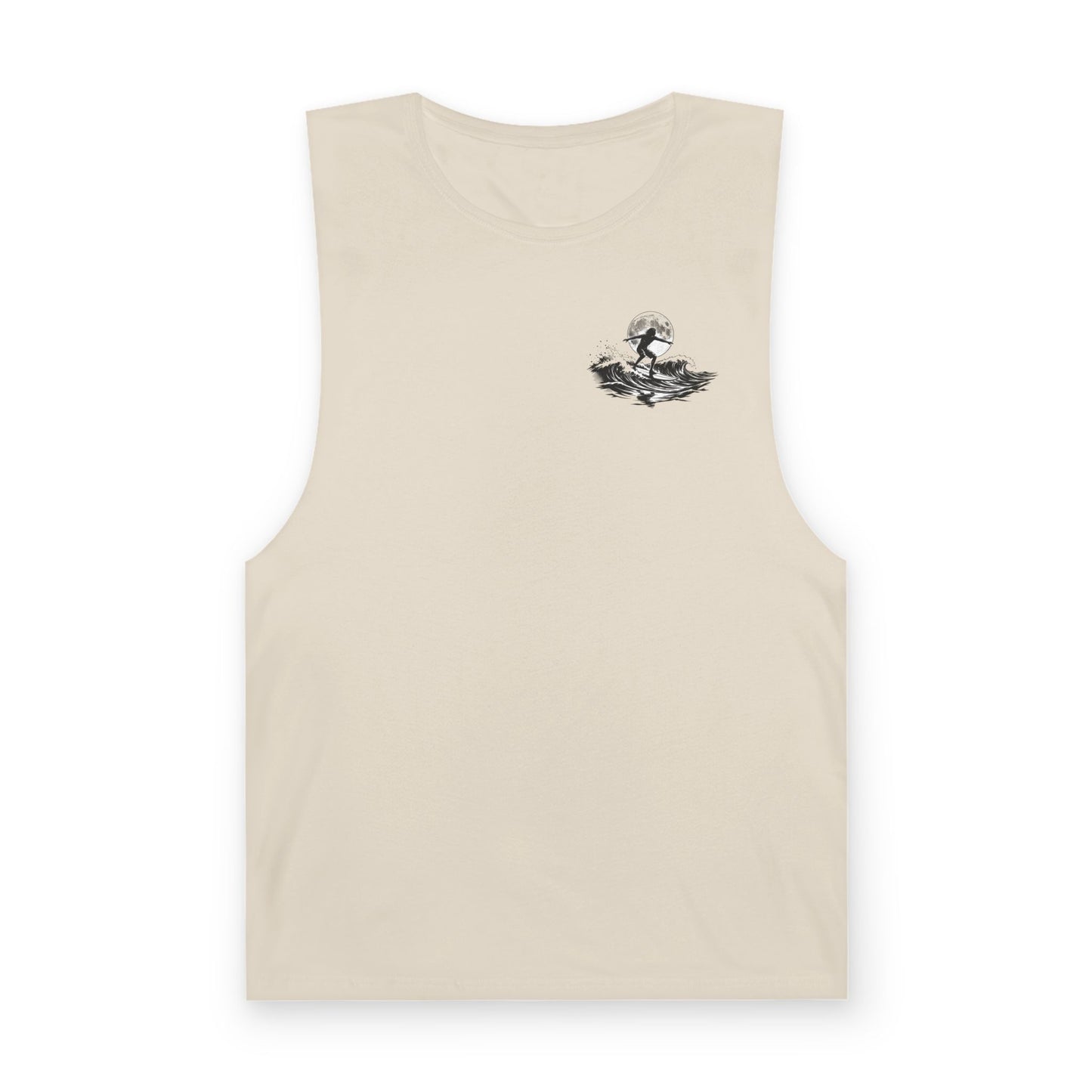 Barnard Tree Tank Top — Minimalist Chest Logo Athletic Tank