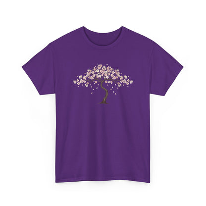 Cherry Blossom Tree T-Shirt — Minimal Floral Spring Tee