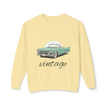 Vintage Green Classic Car Crewneck Sweatshirt