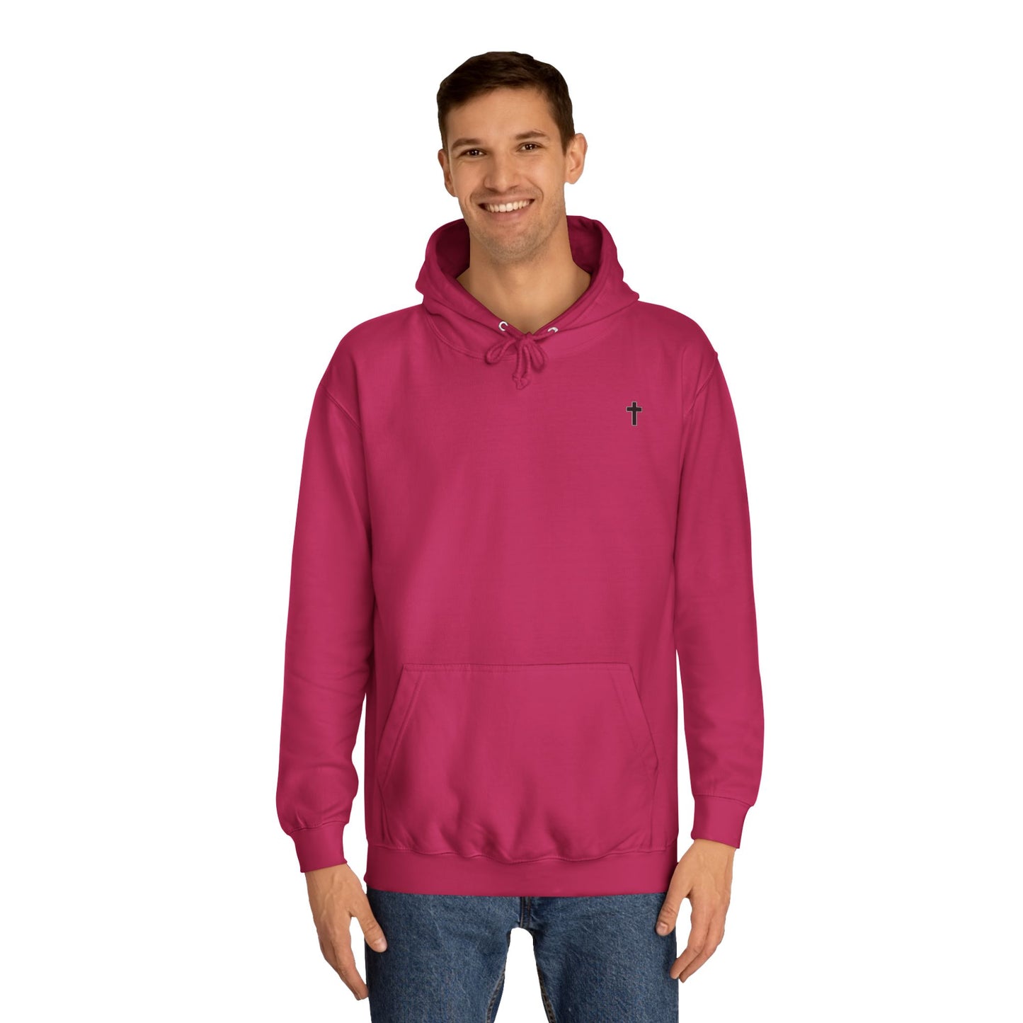 Religious Cross Hoodie — Ornate Gothic Cross Pullover