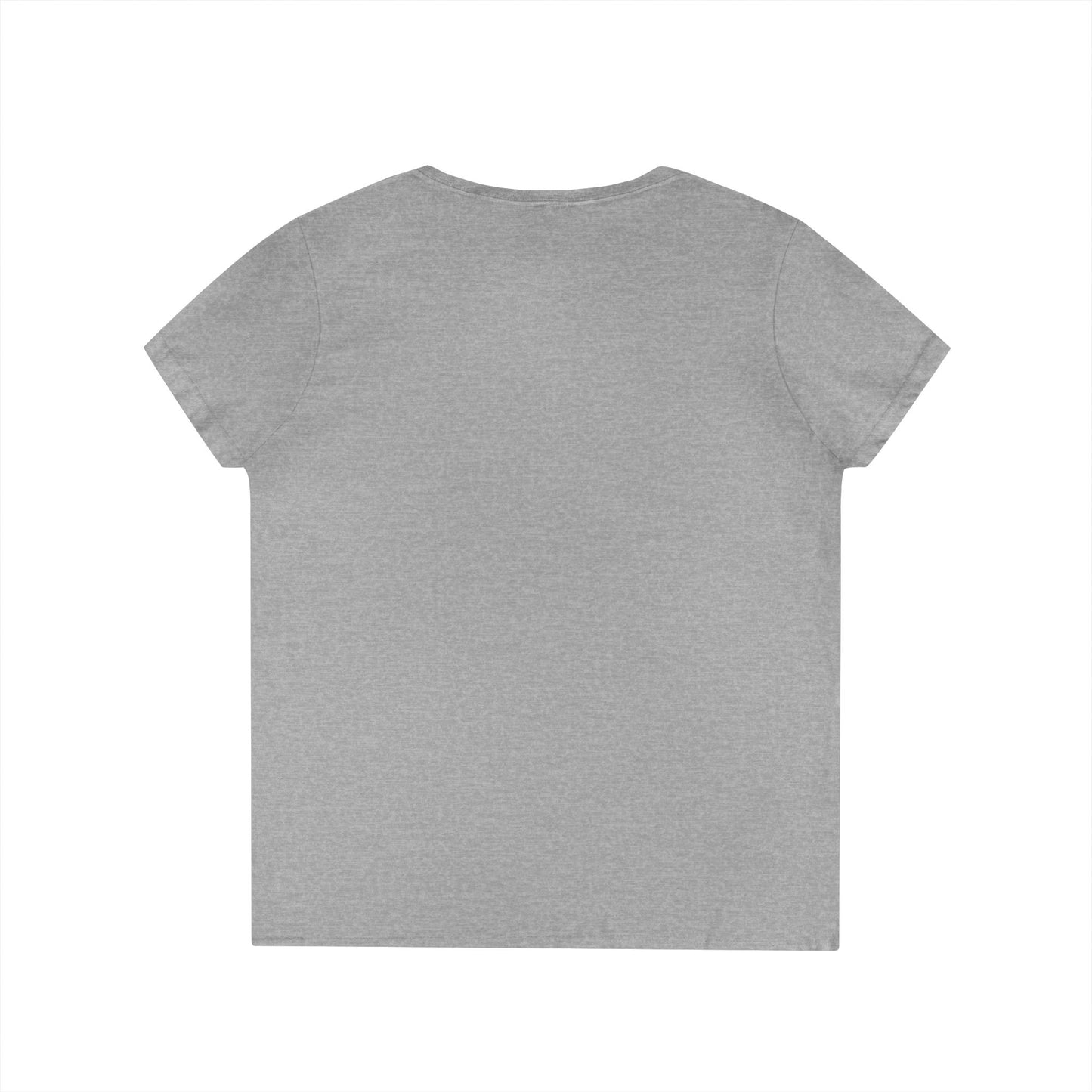 Rose Bouquet V-Neck Tee — Floral Garden Ladies' T-Shirt