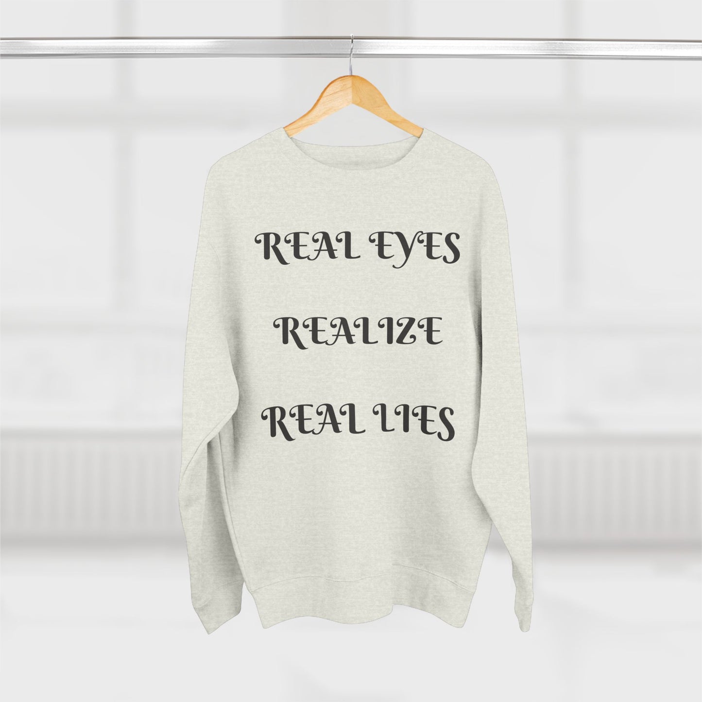 Unisex Crewneck Sweatshirt with Inspirational Quote, Cozy Sweatshirt, Gift for Friends, Motivational Apparel, Casual Wear, Trendy Sweatshirt