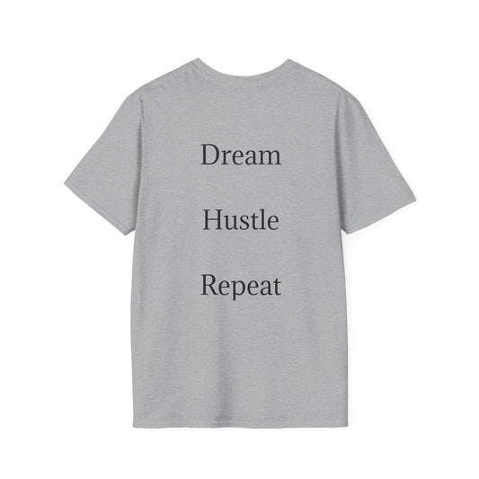 Minimalist Running Horse Tee — Small Chest Silhouette T-Shirt