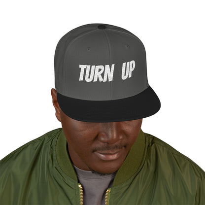 Snapback Hat — "Grown Up" Embroidered Streetwear Cap