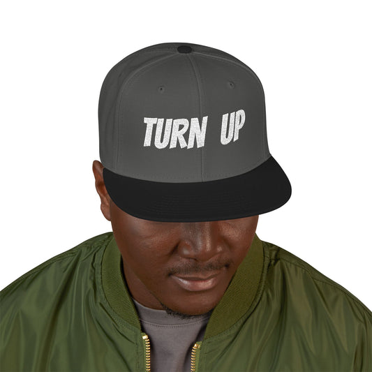 Snapback Hat — "Grown Up" Embroidered Streetwear Cap