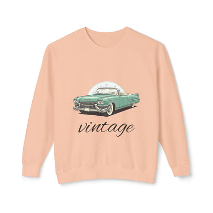Vintage Green Classic Car Crewneck Sweatshirt