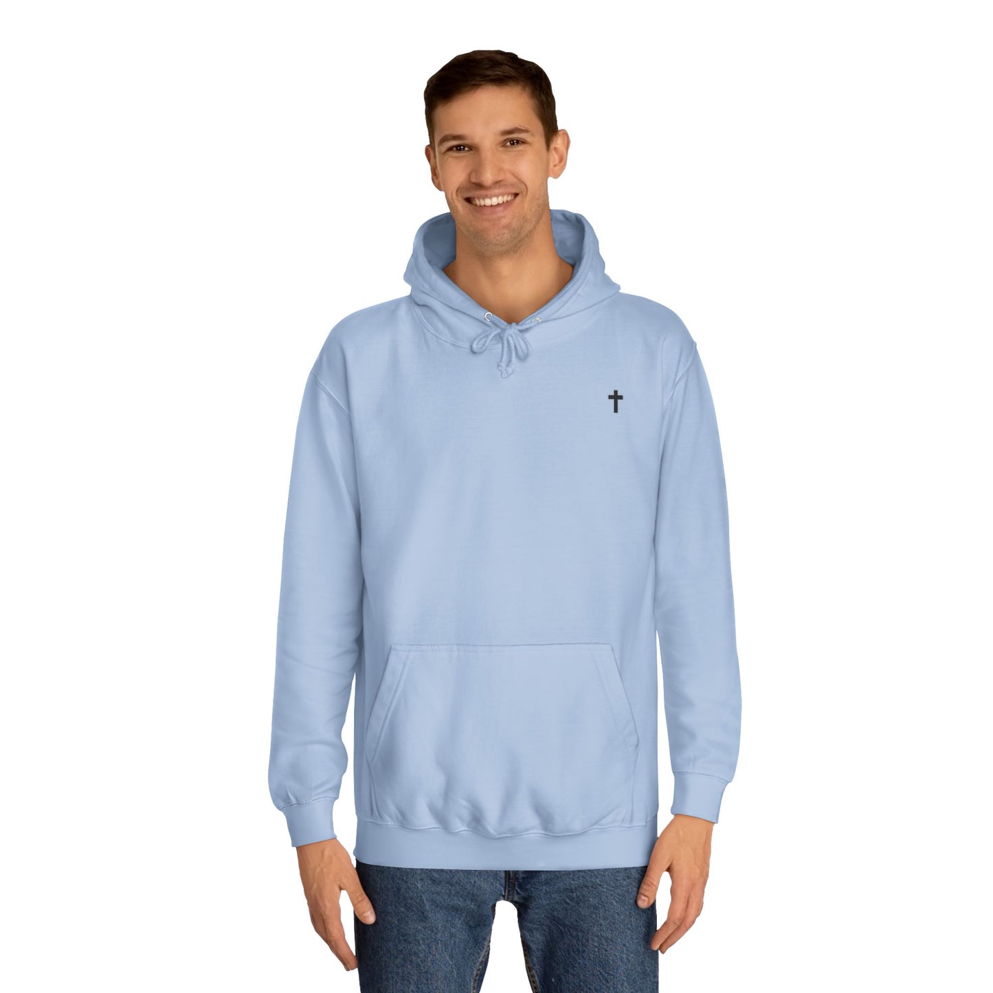 Religious Cross Hoodie — Ornate Gothic Cross Pullover