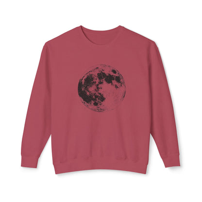 Moon Phase Crewneck Sweatshirt — Vintage Lunar Graphic Pullover