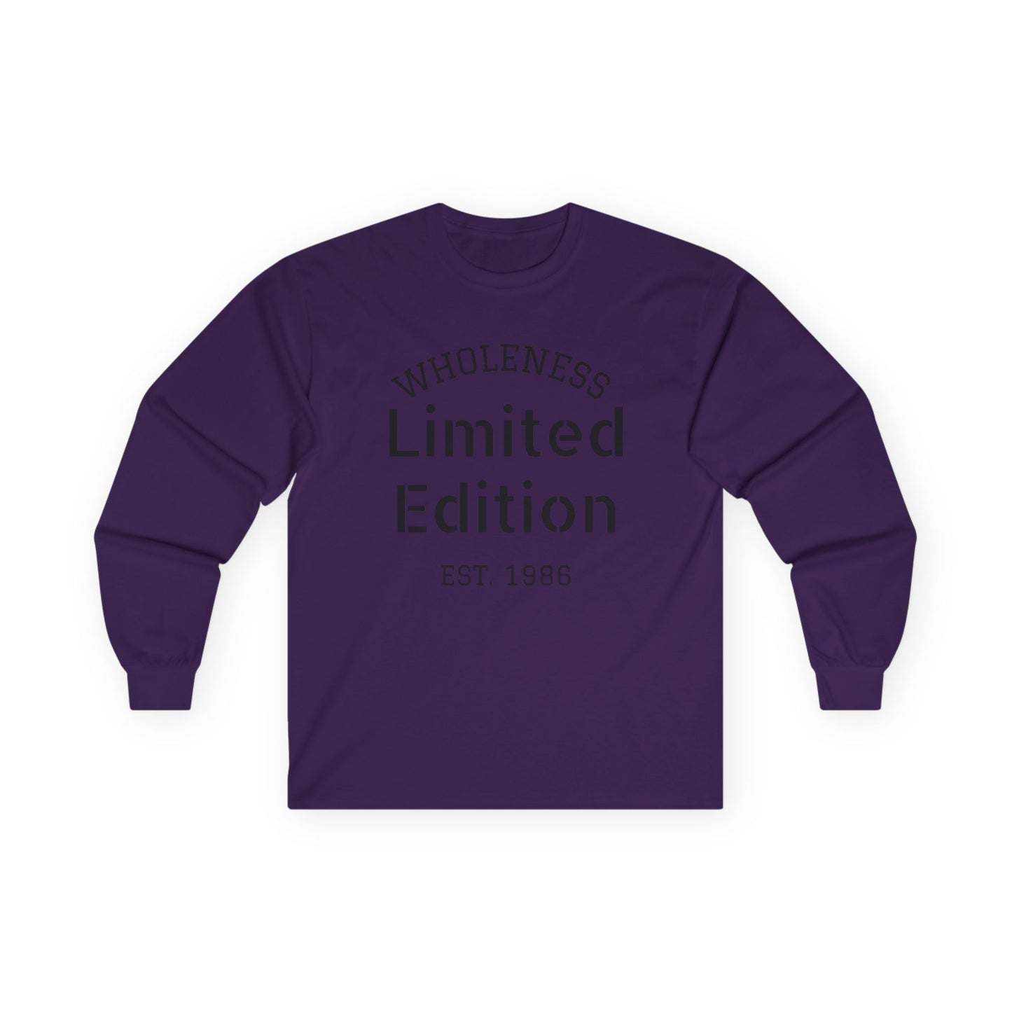 Wholeness "Limited Edition Est. 1986" Long Sleeve Tee