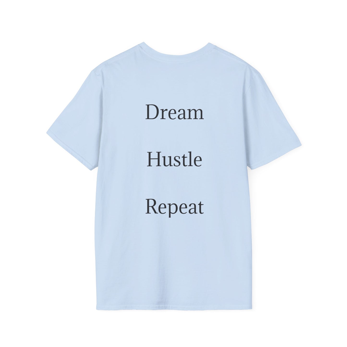 Minimalist Running Horse Tee — Small Chest Silhouette T-Shirt