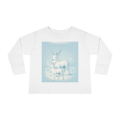 Winter Wonderland Toddler Long Sleeve Tee, Cute Reindeer Shirt, Kids Winter Apparel, Holiday Gift for Toddlers, Cozy Christmas Top, [...]