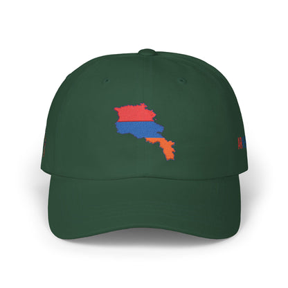 Armenia Flag Dad Cap — Embroidered Map Baseball Hat