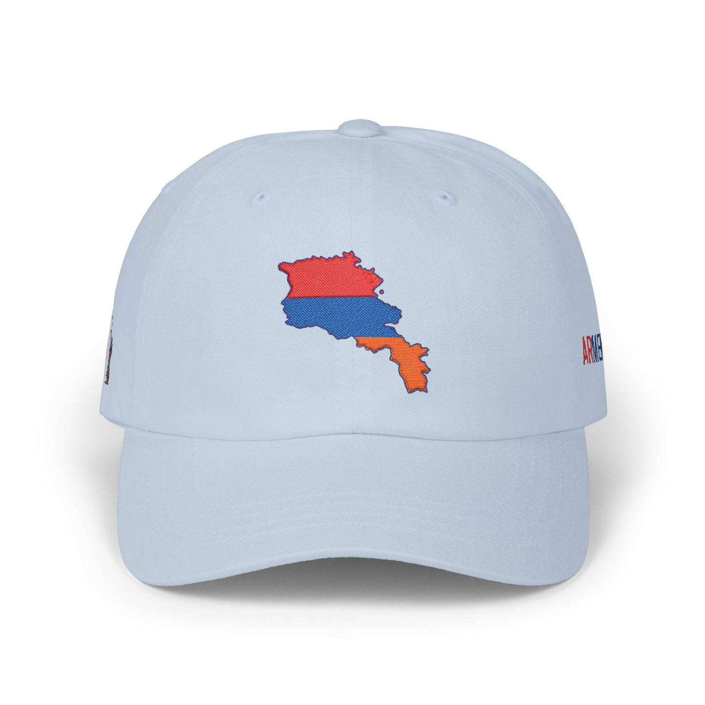 Armenia Flag Dad Cap — Embroidered Map Baseball Hat