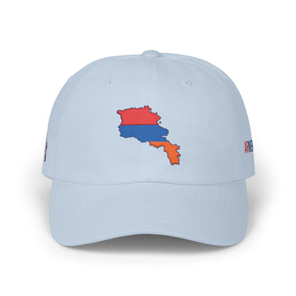Armenia Flag Dad Cap — Embroidered Map Baseball Hat