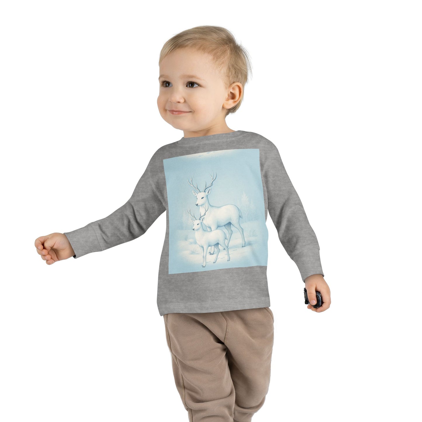 Winter Wonderland Toddler Long Sleeve Tee, Cute Reindeer Shirt, Kids Winter Apparel, Holiday Gift for Toddlers, Cozy Christmas Top, [...]