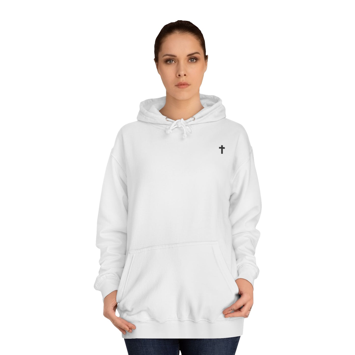 Religious Cross Hoodie — Ornate Gothic Cross Pullover