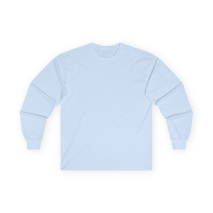 Long Sleeve Tee — "Breathe, Believe and Trust Yourself" Inspirational Back Text