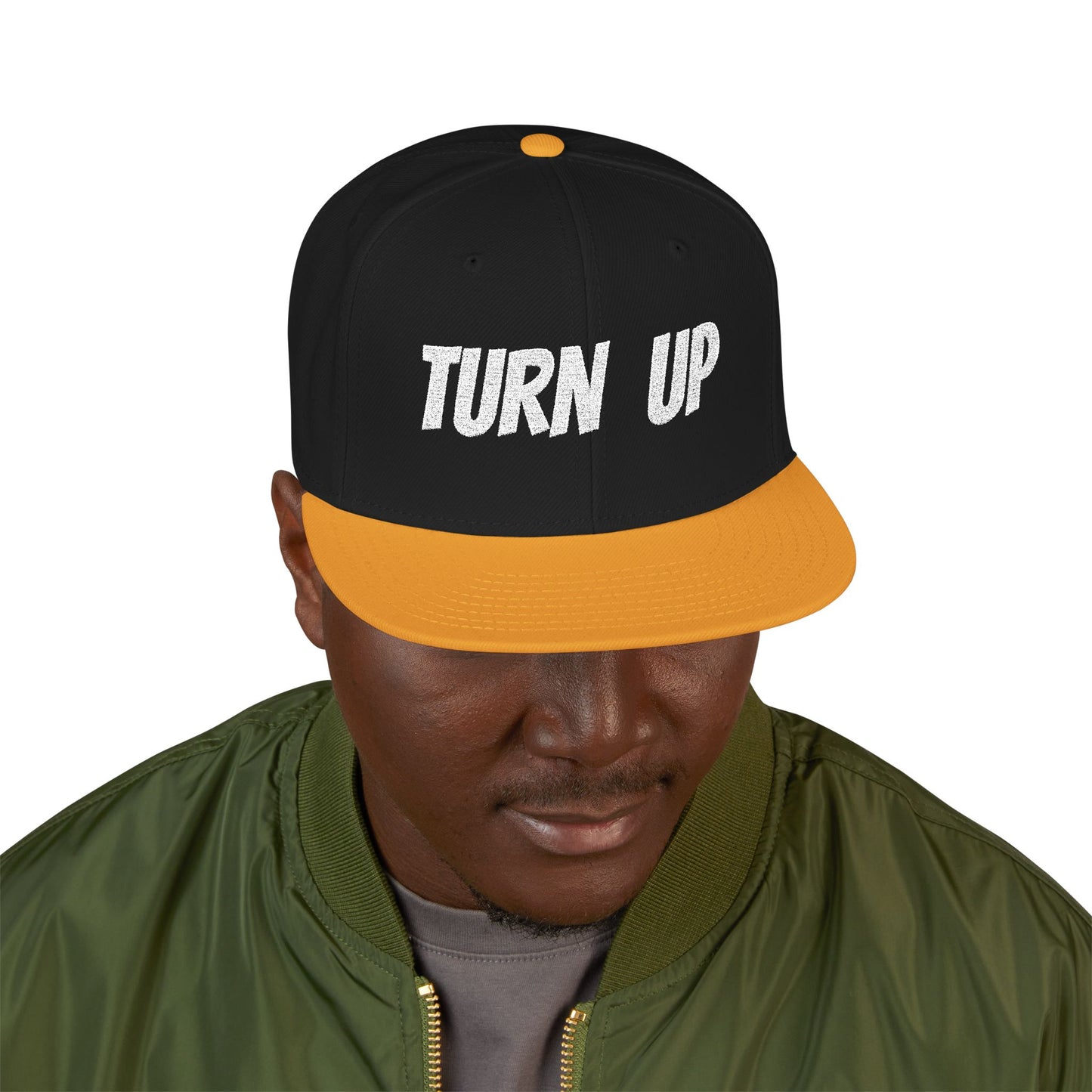 Snapback Hat — "Grown Up" Embroidered Streetwear Cap