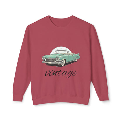 Vintage Green Classic Car Crewneck Sweatshirt