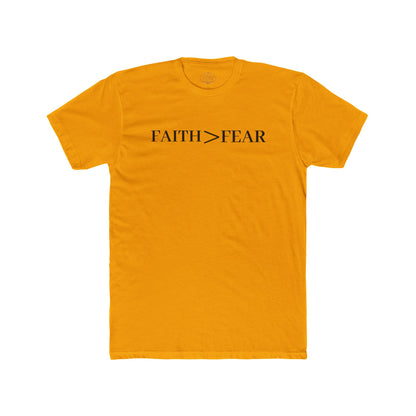 Faith > Fear T‑Shirt — 'Let Your Faith Be Bigger Than Your Fear' Inspirational Tee