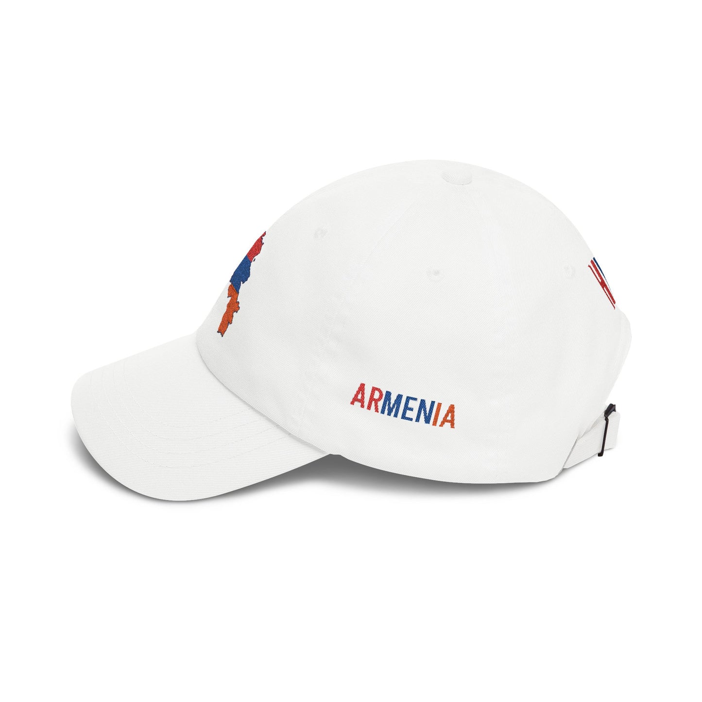 Armenia Flag Dad Cap — Embroidered Map Baseball Hat