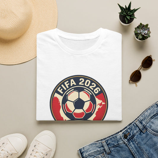 FIFA 2026 Soccer World Cup T-Shirt — Retro Football Fan Tee