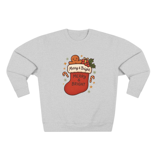 Merry & Bright Holiday Sweatshirt