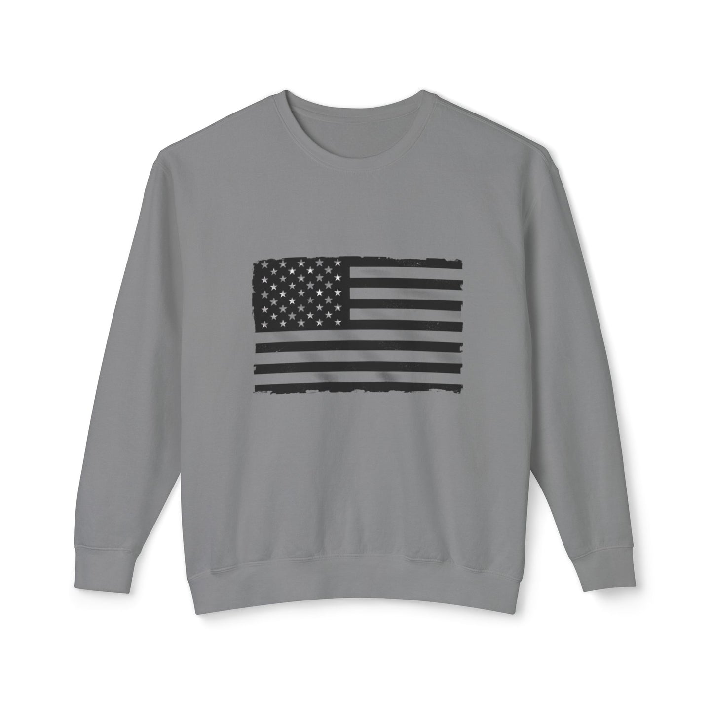 Vintage Distressed American Flag Sweatshirt