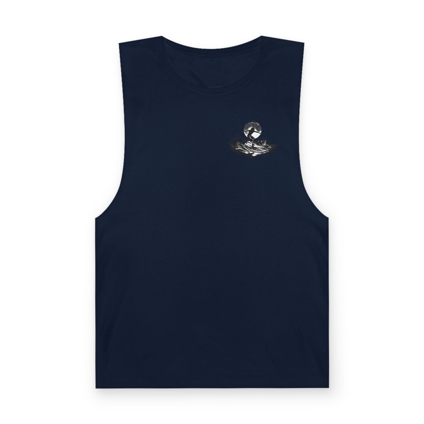 Barnard Tree Tank Top — Minimalist Chest Logo Athletic Tank