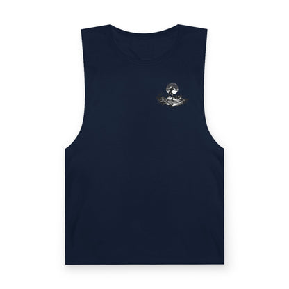 Barnard Tree Tank Top — Minimalist Chest Logo Athletic Tank