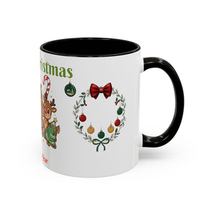 Merry Christmas & Happy New Year Gingerbread Holiday Mug (11oz/15oz)