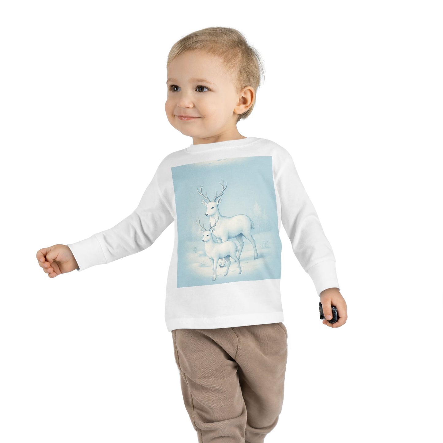 Winter Wonderland Toddler Long Sleeve Tee, Cute Reindeer Shirt, Kids Winter Apparel, Holiday Gift for Toddlers, Cozy Christmas Top, [...]