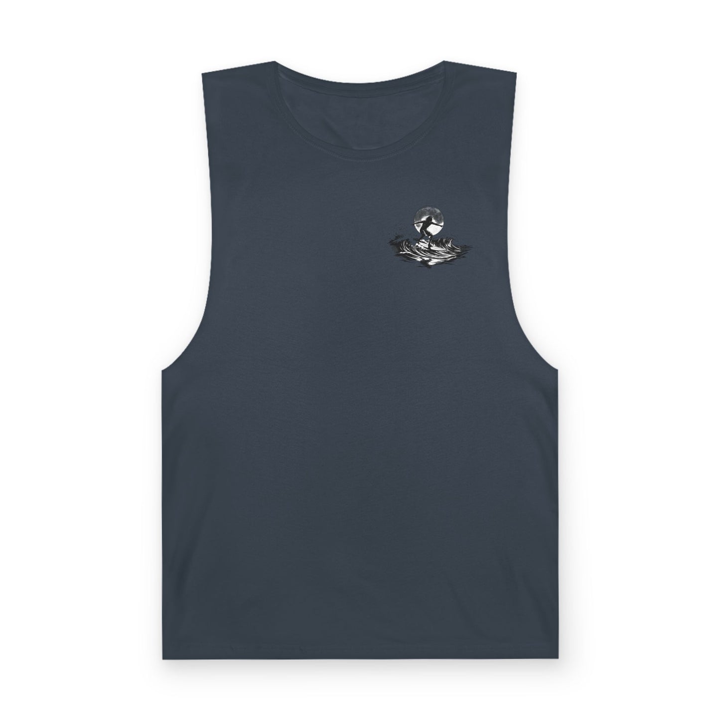 Barnard Tree Tank Top — Minimalist Chest Logo Athletic Tank