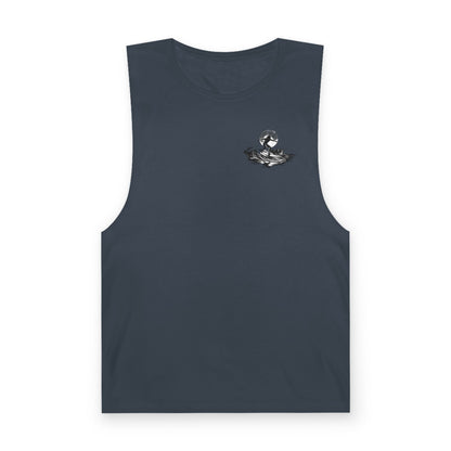 Barnard Tree Tank Top — Minimalist Chest Logo Athletic Tank