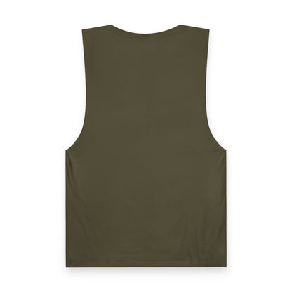 Barnard Tree Tank Top — Minimalist Chest Logo Athletic Tank