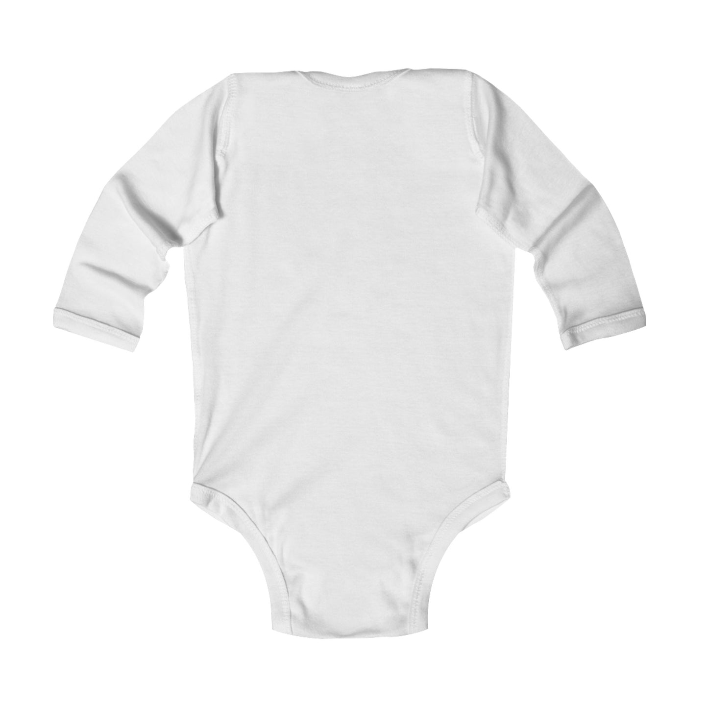 Baby Christmas Rocking Horse Long Sleeve Bodysuit — Holiday Nursery Outfit