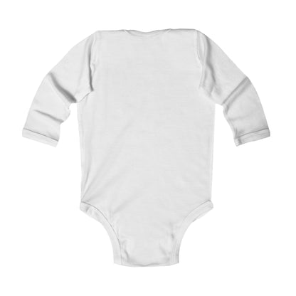 Baby Christmas Rocking Horse Long Sleeve Bodysuit — Holiday Nursery Outfit