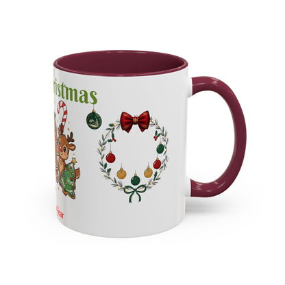 Merry Christmas & Happy New Year Gingerbread Holiday Mug (11oz/15oz)