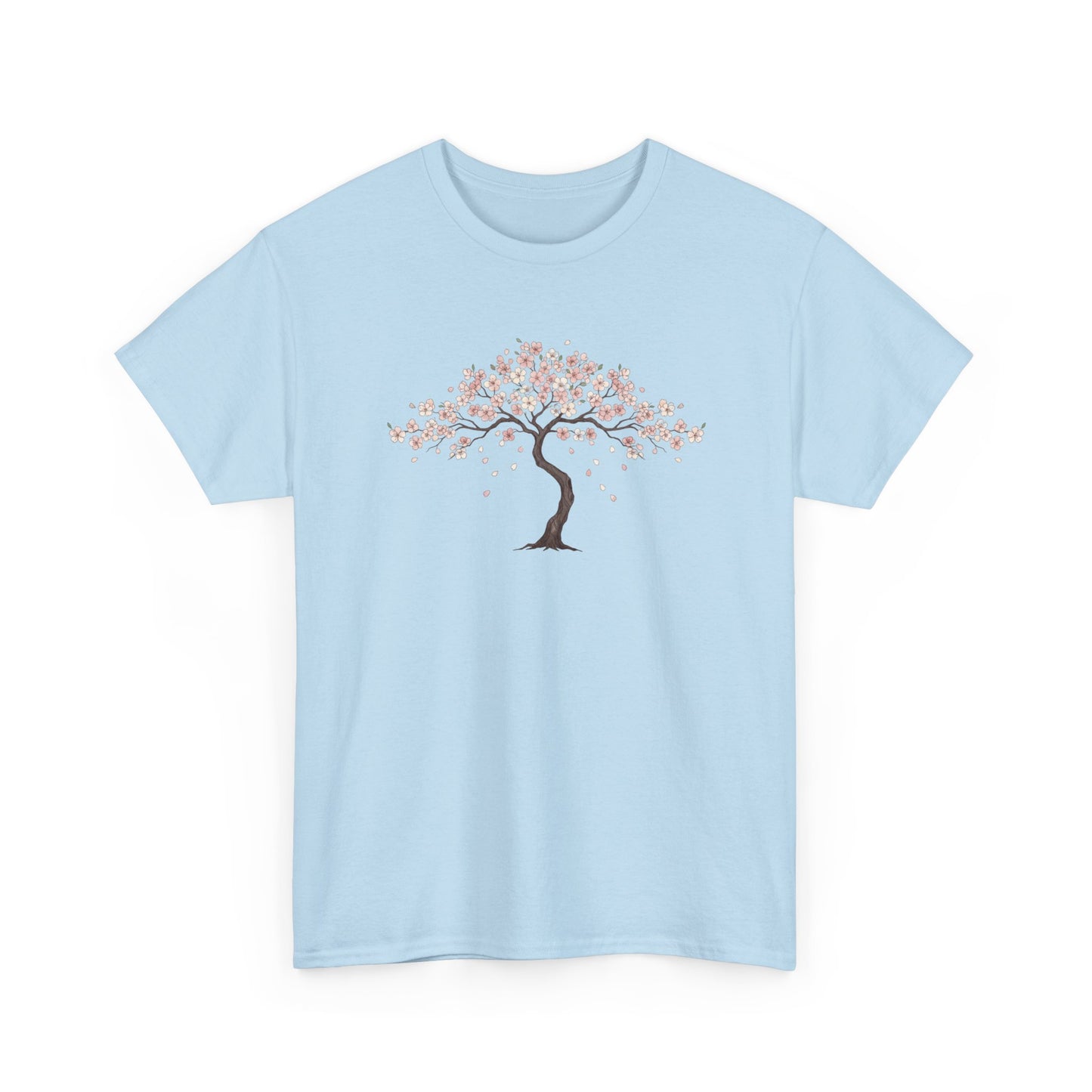 Cherry Blossom Tree T-Shirt — Minimal Floral Spring Tee
